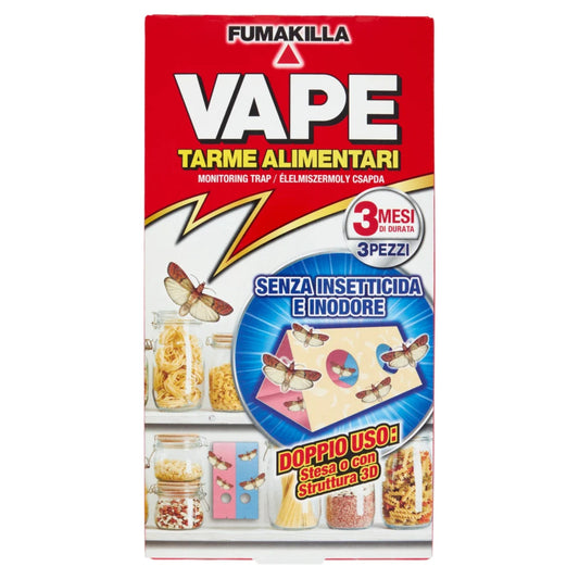 VAPE FUMAKILLA TARME ALIMENTARI 3PZ SENZA INSETTICIDA E INODORE