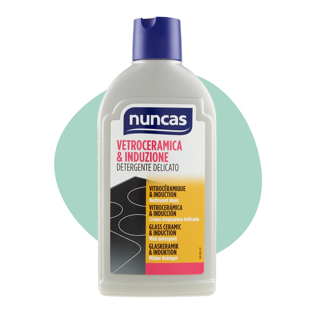 NUNCAS VETROCERAMICA & INDUZIONE DETERGENTE DELICATO 250ML