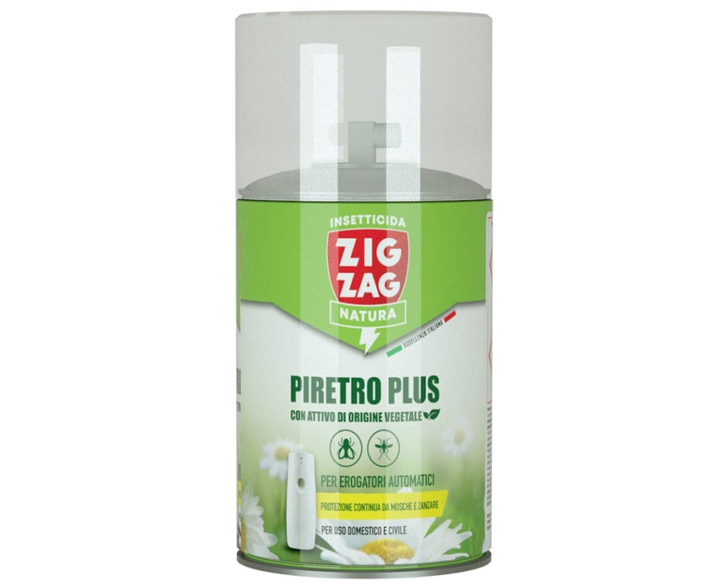 ZIG ZAG NATURA PIRETRO PLUS RICARICA DISPENSER AUTOMATIC 250ML