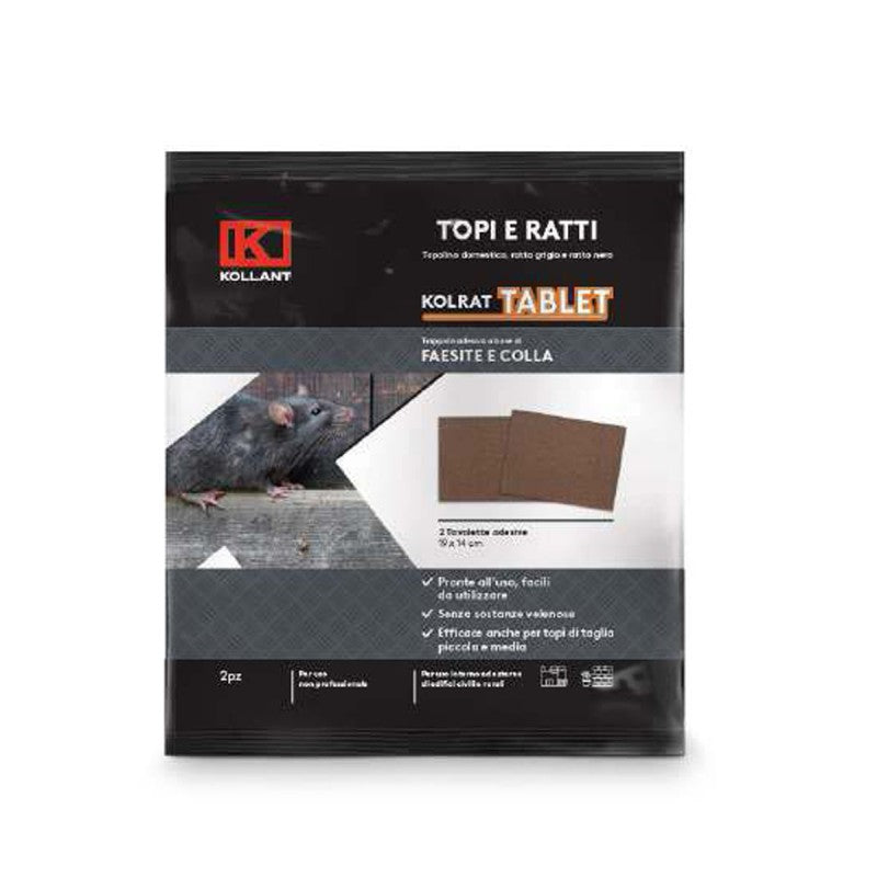 KOLLANT KOLRAT TABLET TRAPPOLA TAVOLETTE ADESIVE CM.19X28 2PZ