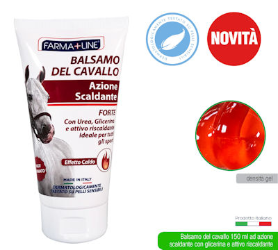 FARMALINE BALSAMO DEL CAVALLO GEL 150ML AZIONE SCALDANTE FORTE