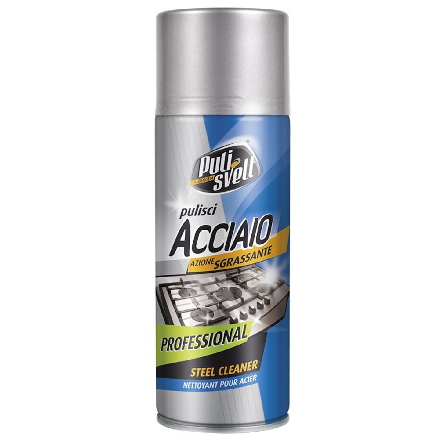 BERGEN PULISVELT SPRAY PULISCI ACCIAO 400ML