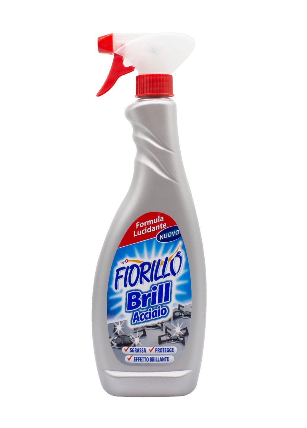 FIORILLO BRILL ACCIAIO SPRAY 750ML FORMULA LUCIDANTE