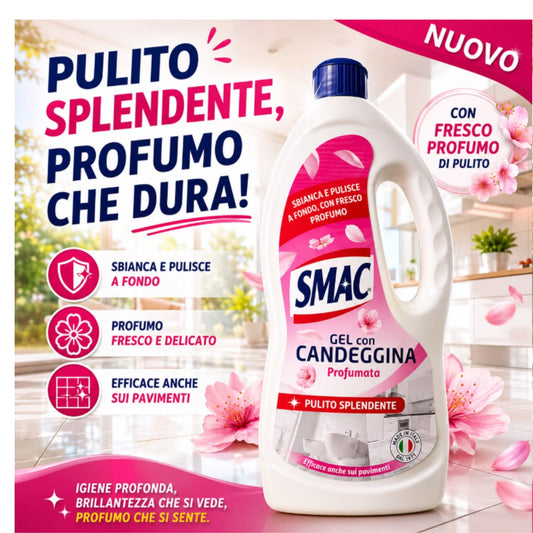 SMAC GEL 850ML CON CANDEGGINA PROFUMATA