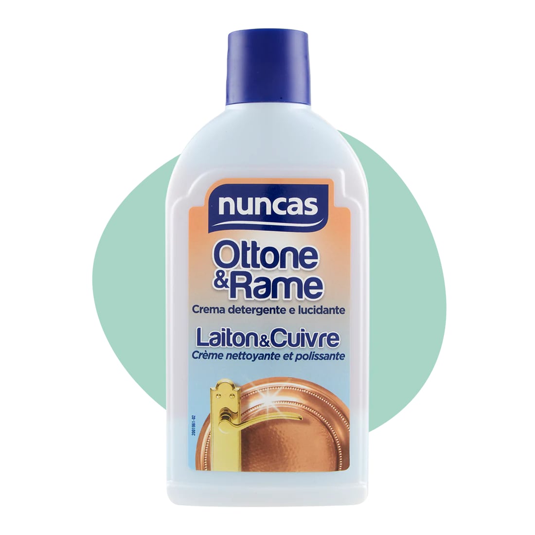NUNCAS OTTONE&RAME CREMA DETERGENTE E LUCIDANTE 250ML