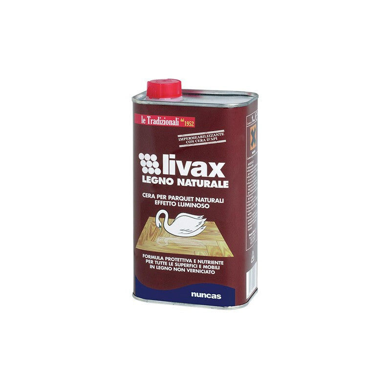 NUNCAS LIVAX 1LT LEGNO NATURALE CERA PER PARQUET NATURALI