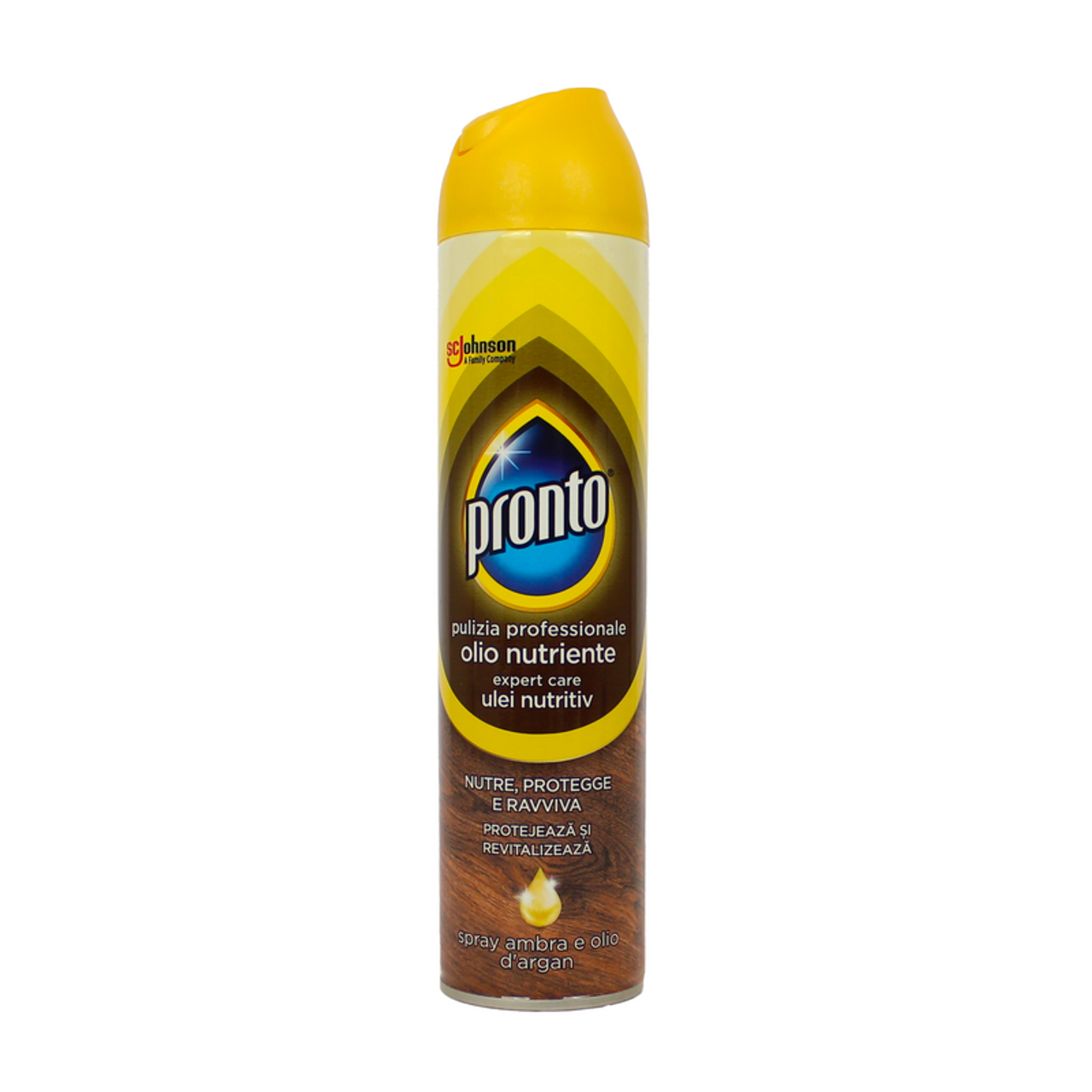 PRONTO SPRAY LEGNO 250ML OLIO NUTRIENTE AMBRA E OLIO D'ARGAN