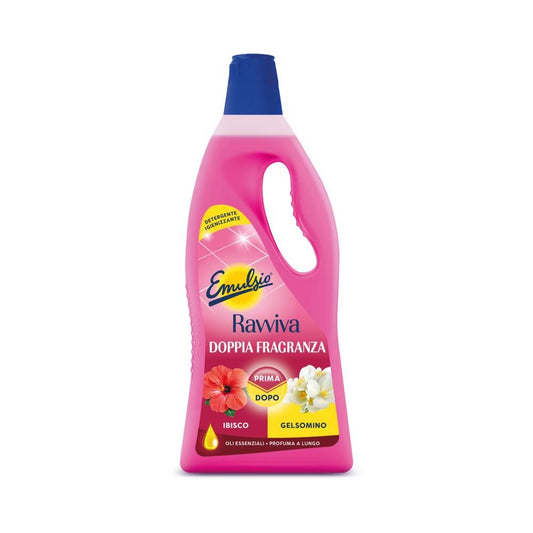 EMULSIO RAVVIVA DOPPIA FRAGRANZA 750ML IBISCO E GELSOMINO