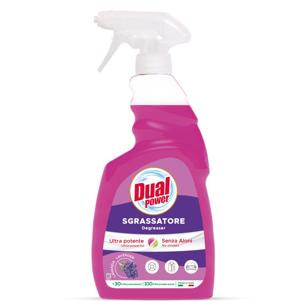 DUAL POWER SGRASSATORE SPRAY 750ML LAVANDA