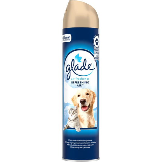 GLADE DEO SPRAY AMBIENTE 300ML REFRESHING AIR PET