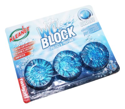 FATIGATI KLEANET WC BLOCK 3X50G OCEANO