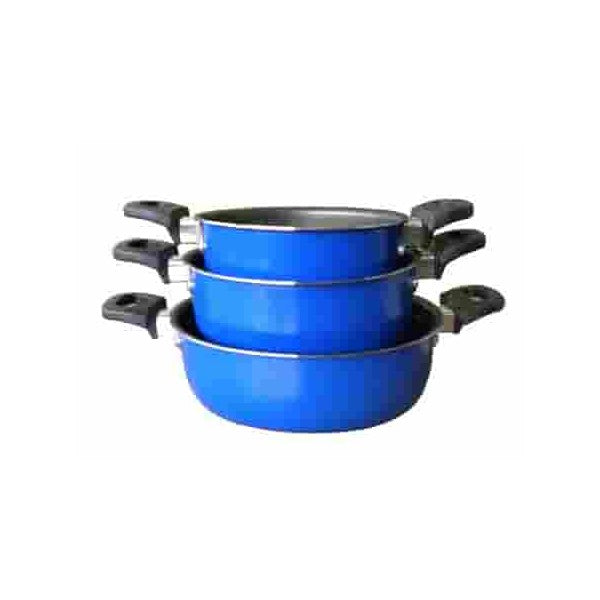 POT TRIS CASSERUOLE EASY CM.16-18-20