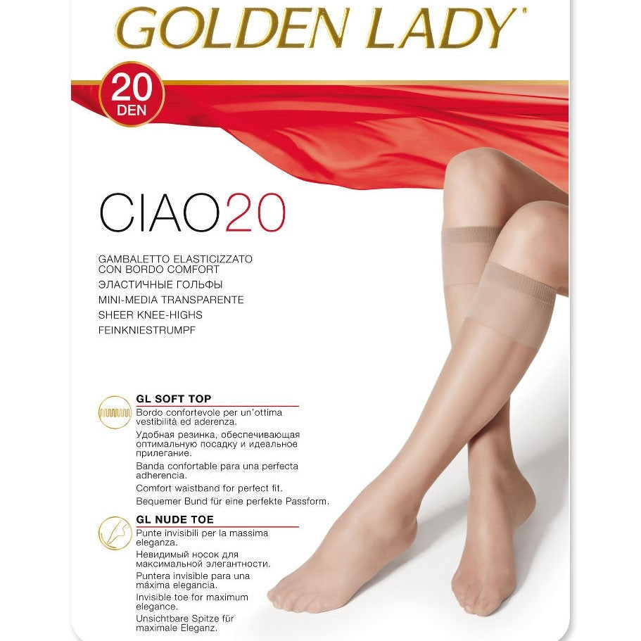 GOLDEN LADY COLLANT CIAO 20DEN MELON 4-L