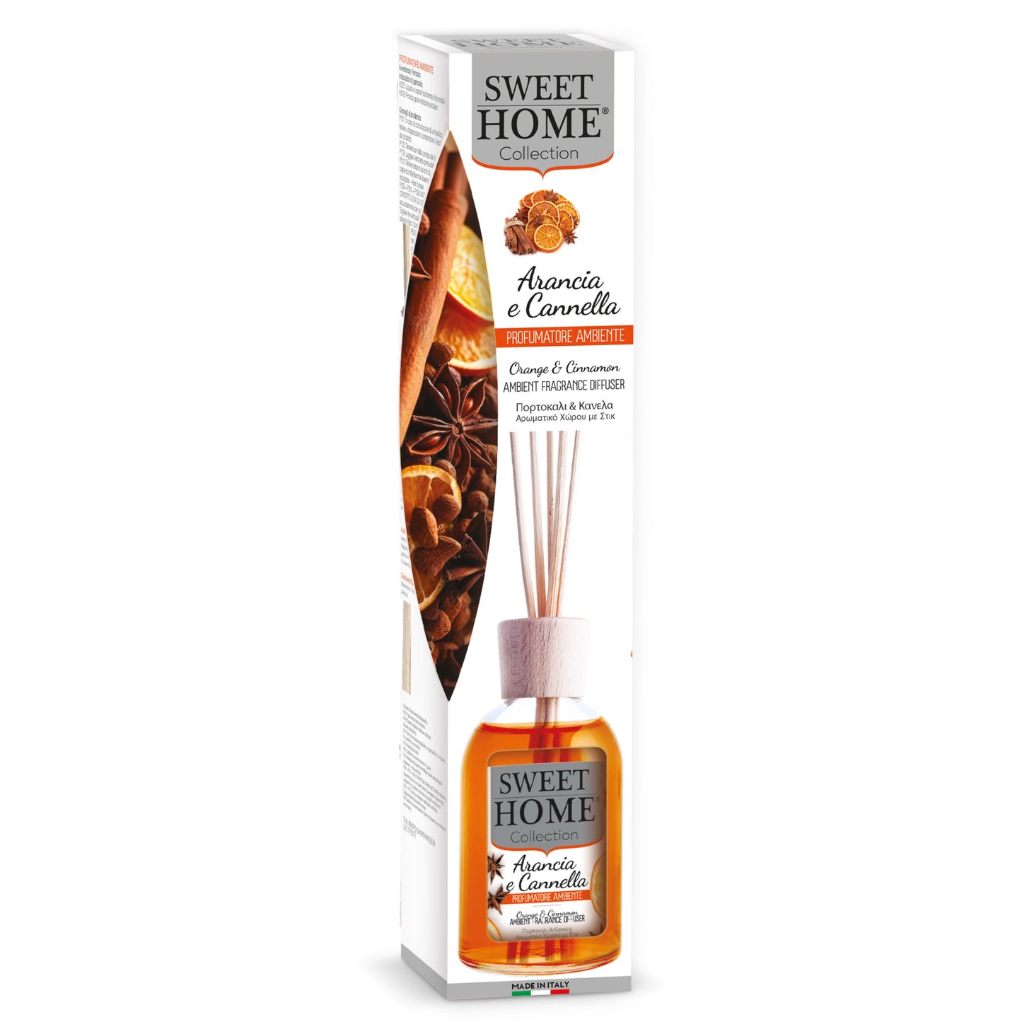 SWEET HOME COLLECTION PROFUMATORE AMBIENTE 100ML ARANCIA E CANNELLA