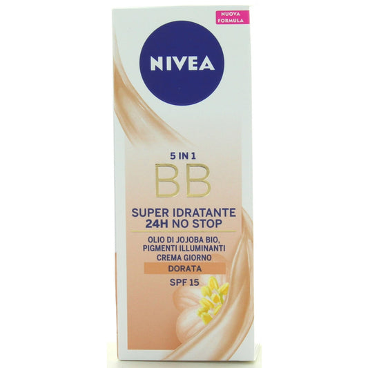 NIVEA ESSENTIALS BB 5IN1 CREMA GIORNO 50ML SPF15 DORATA