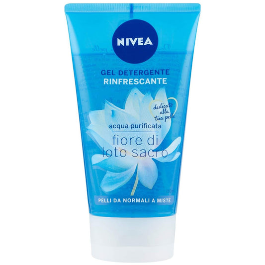 NIVEA GEL DETERGENTE RINFRESCANTE 150ML FIORE DI LOTO SACRO