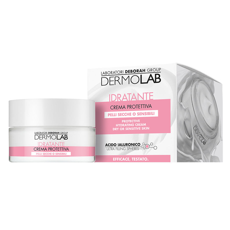 DERMOLAB CREMA VISO IDRATANTE PELLI SECCHE O SENSIBILI 50ML