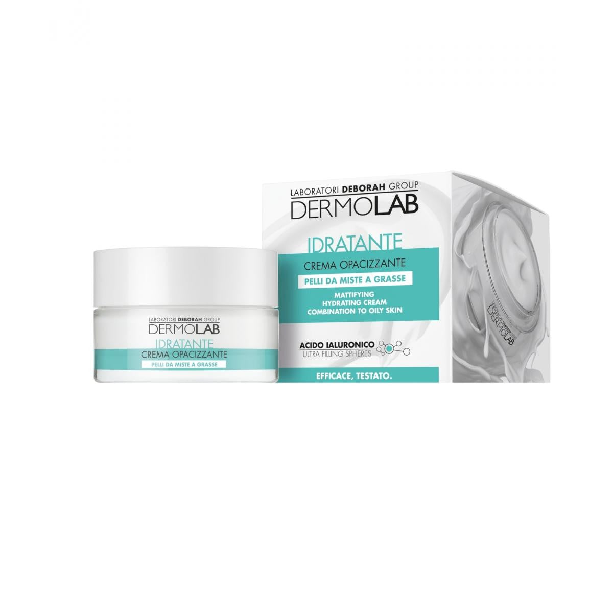 DERMOLAB IDRATANTE CREMA OPACIZZANTE PELLI DA MISTE A GRASSE 50ML