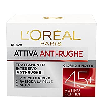 L'OREAL ATTIVA ANTI-RUGHE 45+ TRATTAMENTO INTENSIVO 50ML