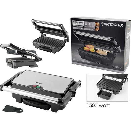 DICTROLUX BISTECCHIERA ELETTRICA PERFECT GRILL 1500W