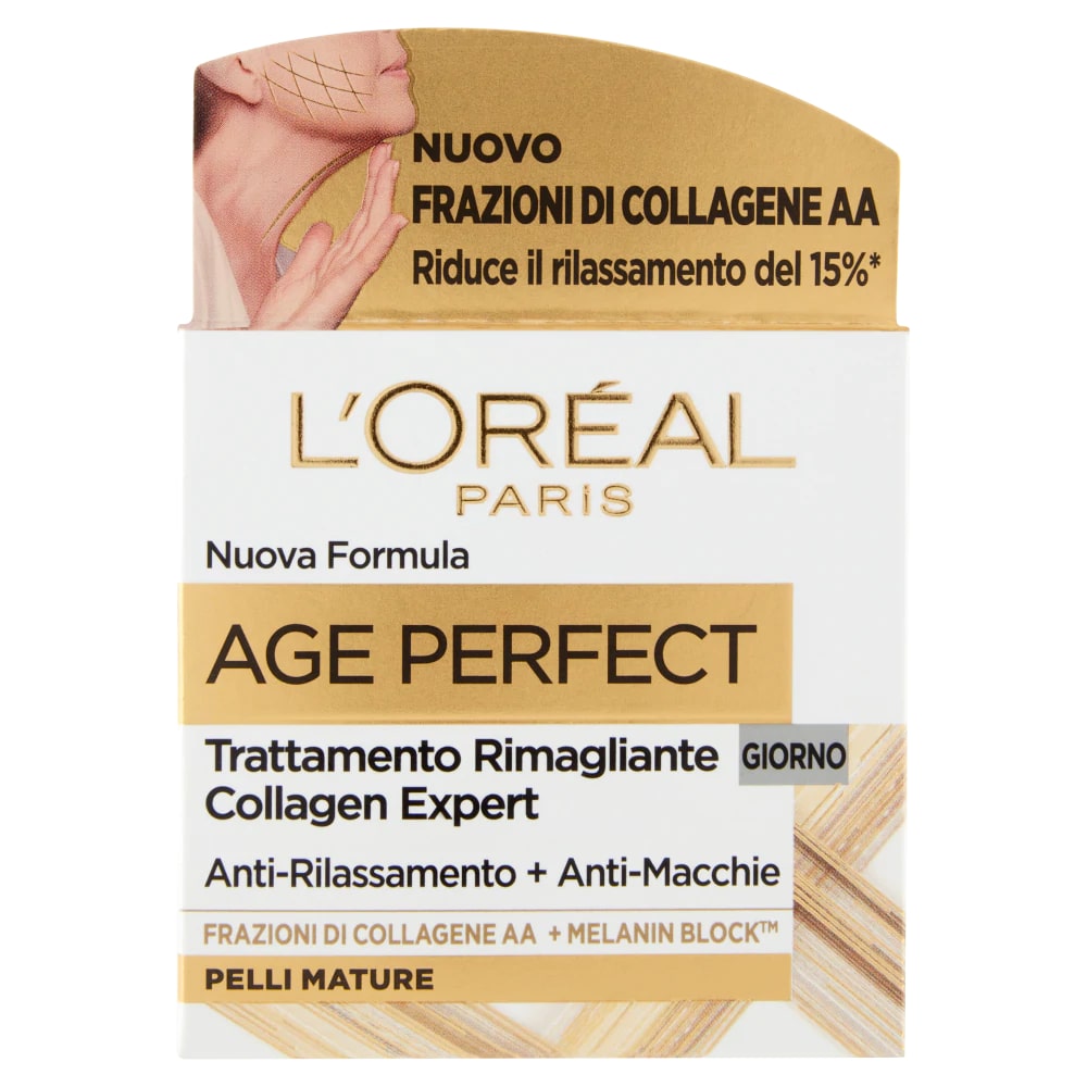 L'OREAL AGE PERFECT GIORNO 50ML TRATTAMENTO RIMAGLIANTE COLLAGEN EXPERT