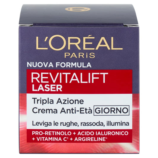 L'OREAL REVITALIFT LASER TRIPLA AZIONE CREMA ANTI-ETA' GIORNO 50ML