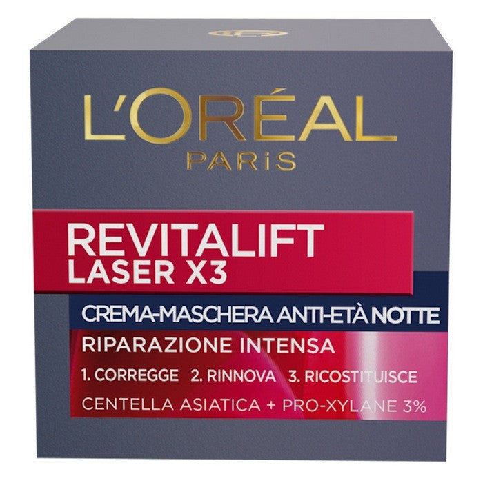 L'OREAL REVITALIFT LASER X3 CREMA-MASCHERA NOTTE 50ML