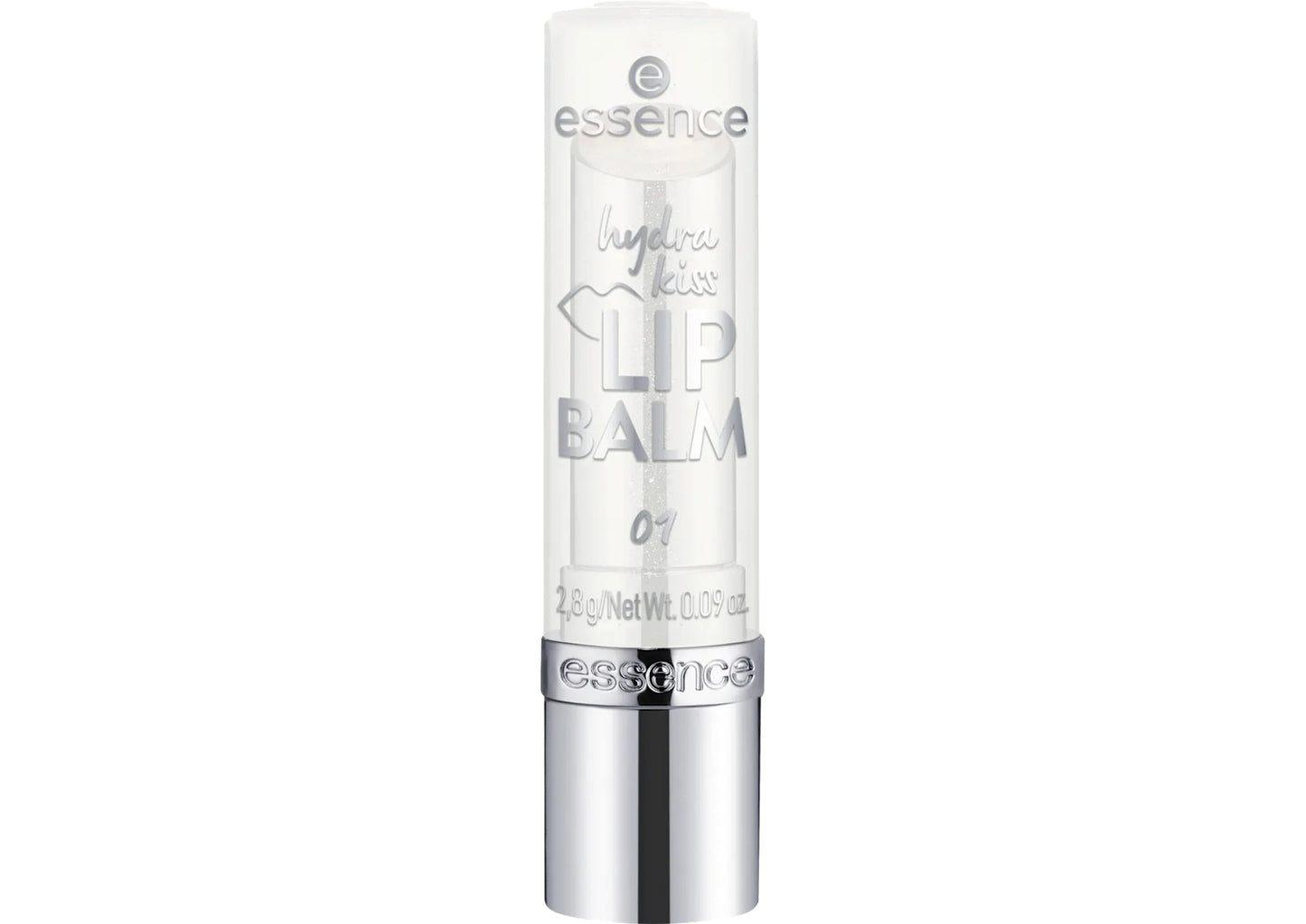 ESSENCE HYDRA KISS LIP BALM BALSAMO LABBRA 01 CRYSTAL KISS