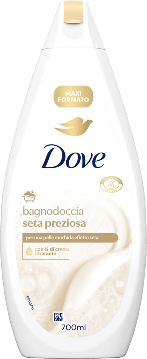 DOVE BAGNODOCCIA 700ML SETA PREZIOSA