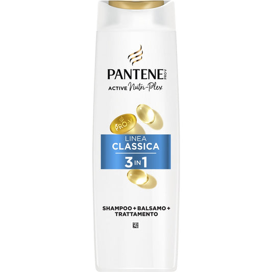 PANTENE SHAMPOO 250ML ACTIVE NUTRI-PLEX 3IN1 LINEA CLASSICA