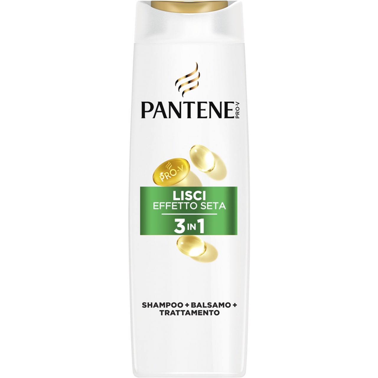 PANTENE SHAMPOO 250ML ACTIVE NUTRI-PLEX 3IN1 LISCI EFFETTO SETA