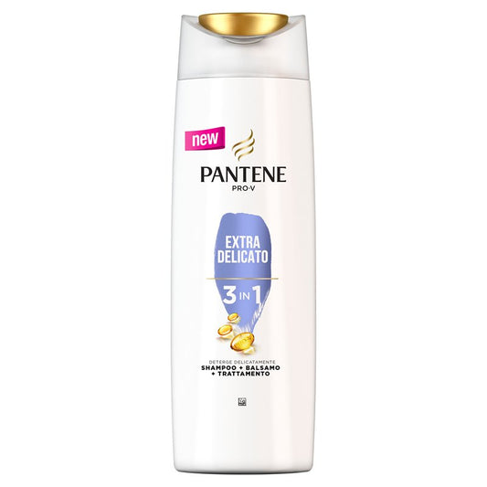 PANTENE SHAMPOO 225ML 3IN1 EXTRA DELICATO