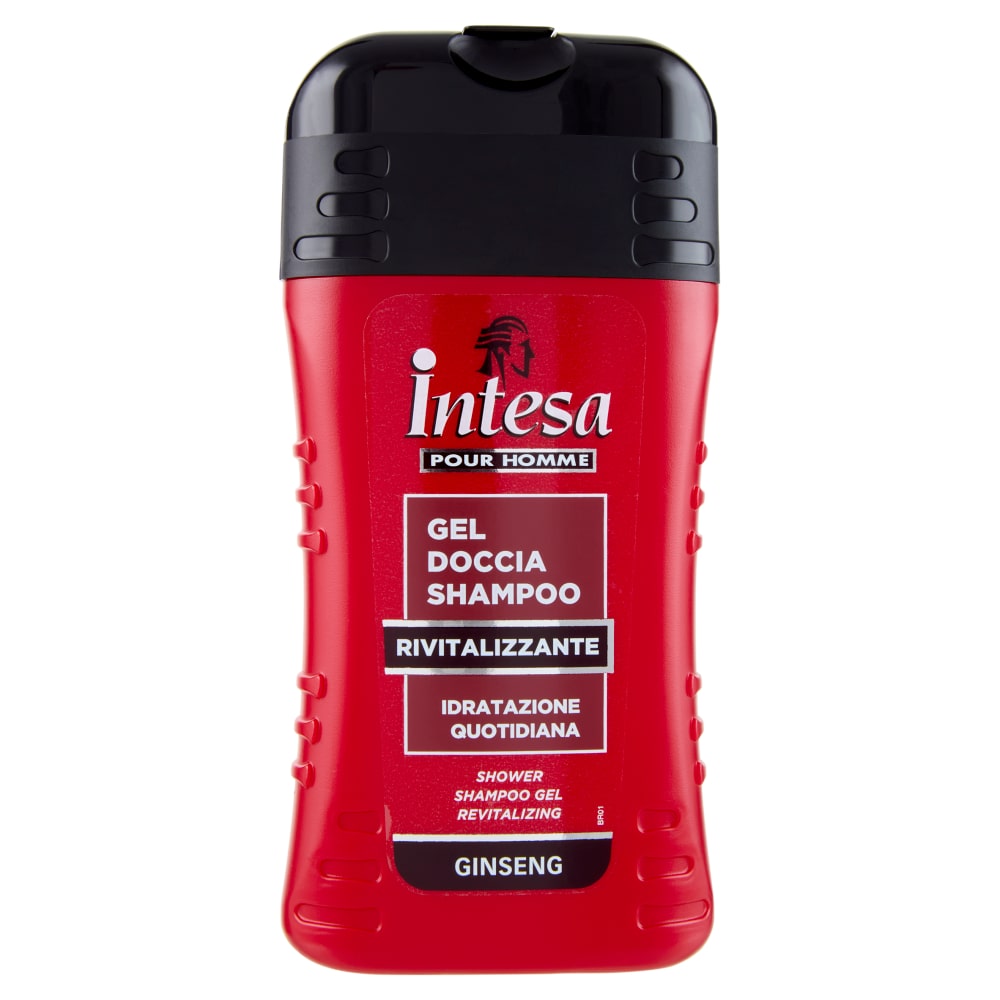 INTESA POUR HOMME GEL DOCCIA SHAMPOO 250ML RIVITALIZZANTE GINSENG