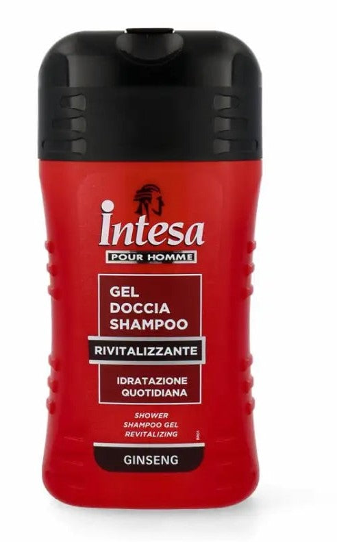 INTESA POUR HOMME GEL DOCCIA SHAMPOO 250ML RIVITALIZZANTE GINSENG