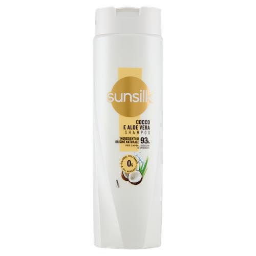 SUNSILK SHAMPOO 250ML COCCO E ALOE VERA CAPELLI SECCHI E SFIBRATI