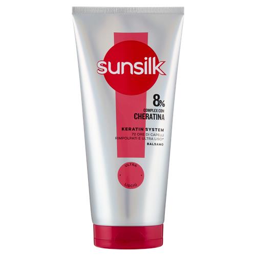 SUNSILK BALSAMO 180ML KERATIN SYSTEM 8% COMPLEX CON CHERATINA