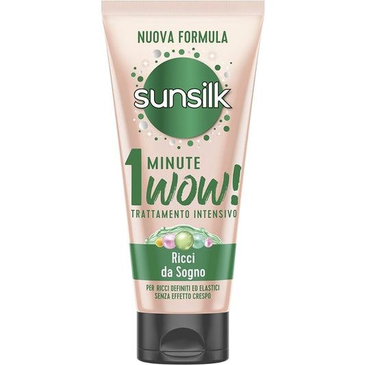 SUNSILK 1 MINUTE WOW TRATTAMENTO INTENSIVO 180ML RICCI DA SOGNO