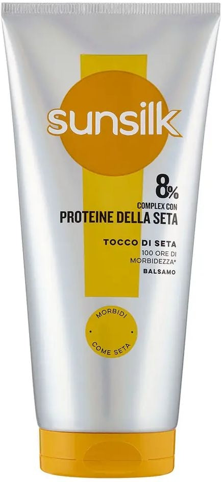SUNSILK BALSAMO 180ML TOCCO DI SETA 8% COMPLEX CON PROTEINE DELLA SETA TOCCO DI SETA