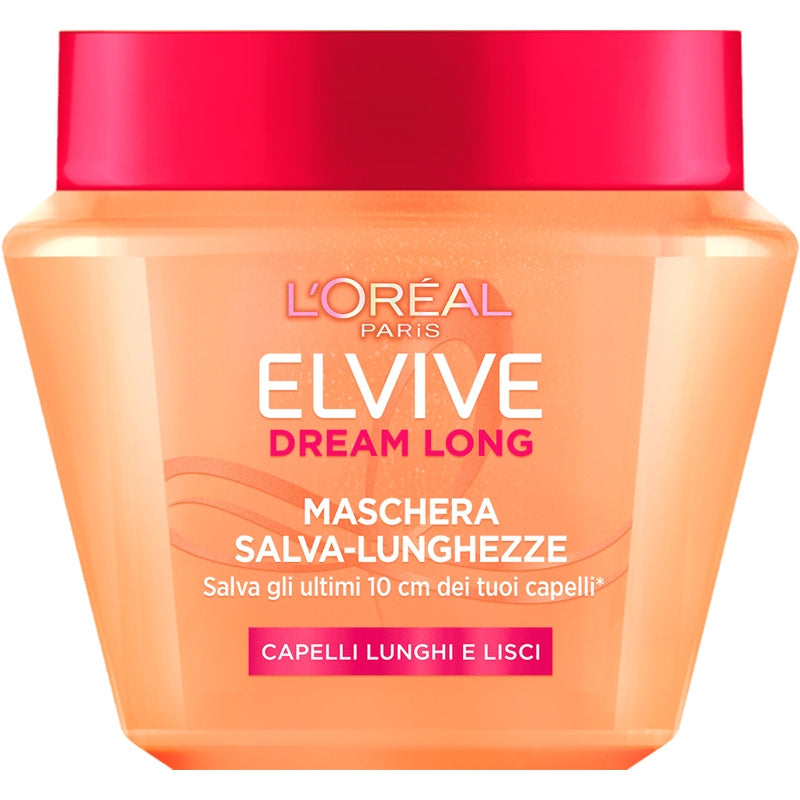 L'OREAL ELVIVE MASCHERA 300ML DREAM LONG SALVA-LUNGHEZZE CAPELLI LUNGHI E LISCI