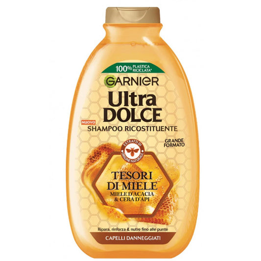 GARNIER ULTRA DOLCE SHAMPOO 400ML TESORI DI MIELE