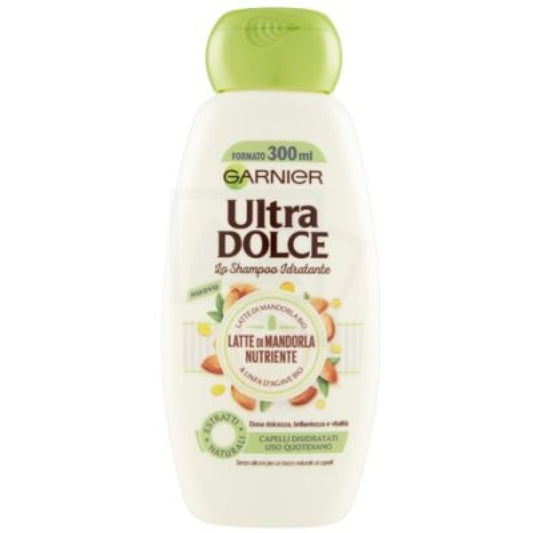 GARNIER ULTRA DOLCE SHAMPOO 400ML LATTE DI MANDORLA