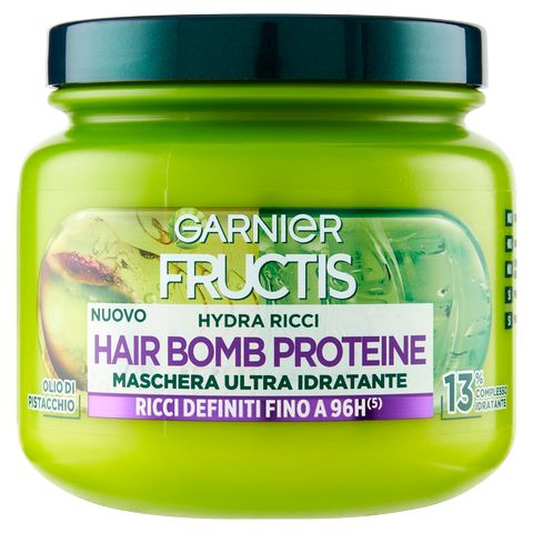 GARNIER FRUCTIS MASCHERA 320ML HAIR BOMB PROTEINE HYDRA RICCI