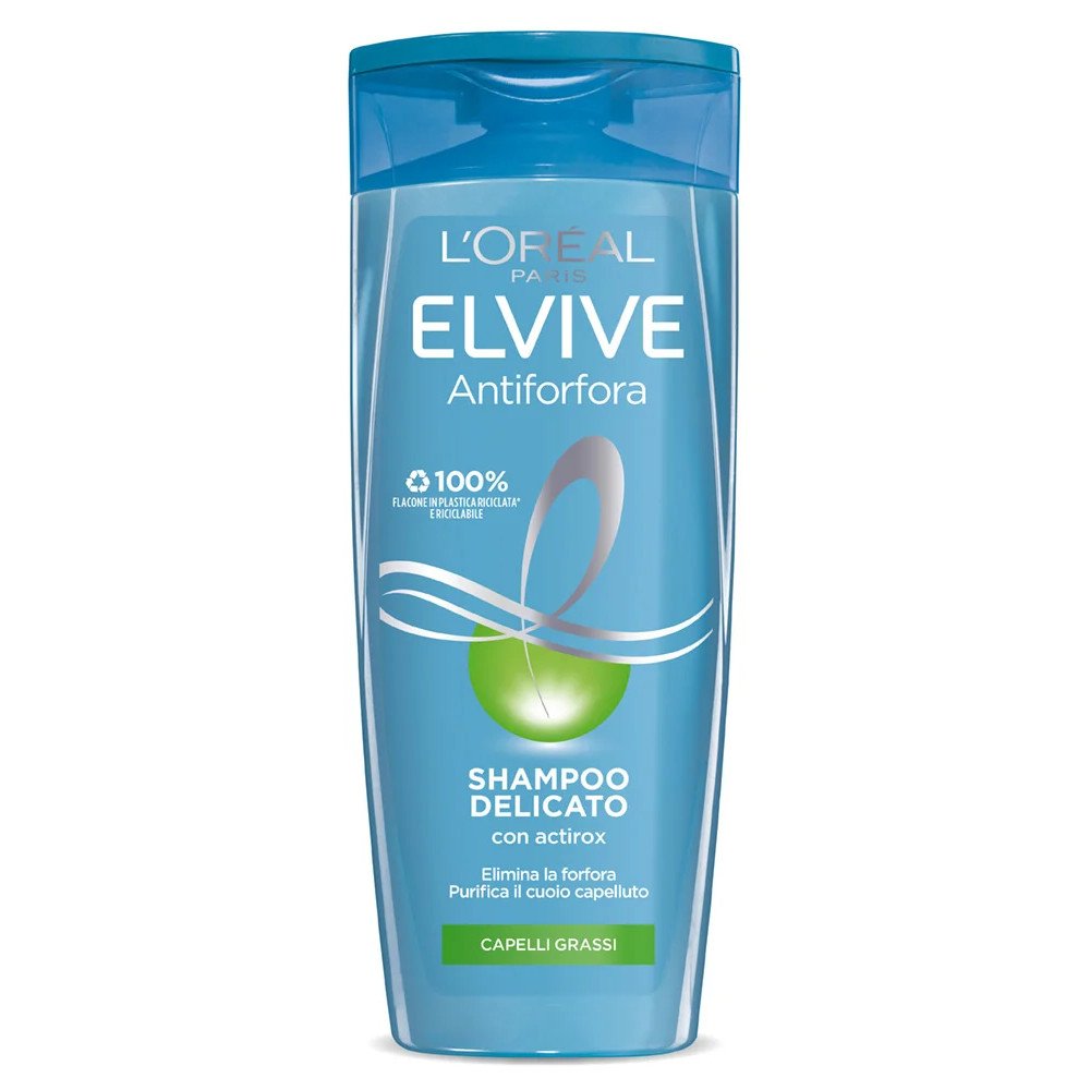 L'OREAL ELVIVE SHAMPOO 400ML ANTIFORFORA DELICATO CAPELLI GRASSI