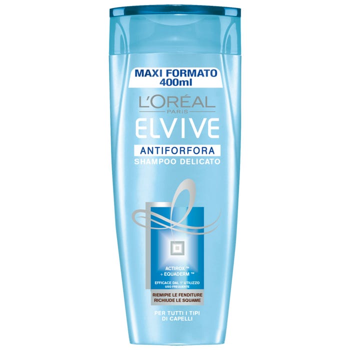 L'OREAL ELVIVE SHAMPOO 400ML ANTIFORFORA DELICATO TUTTI I CAPELLI