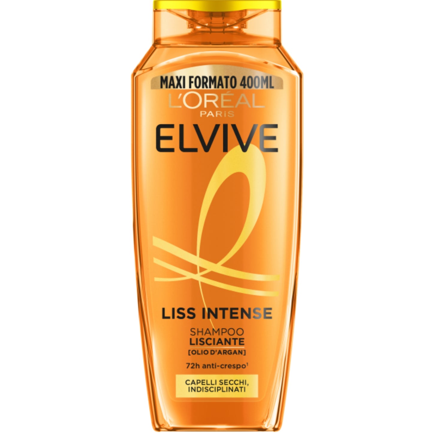 L'OREAL ELVIVE SHAMPOO 400ML LISS-INTENSE LISCIANTE CAPELLI SECCHI,INDISCIPLINATI
