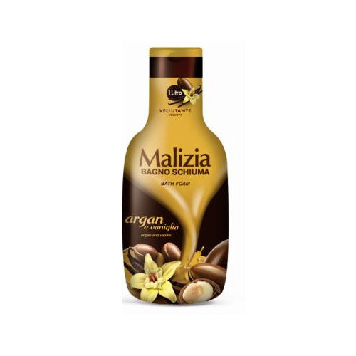 MALIZIA BAGNO SCHIUMA 1L ARGAN E VANIGLIA