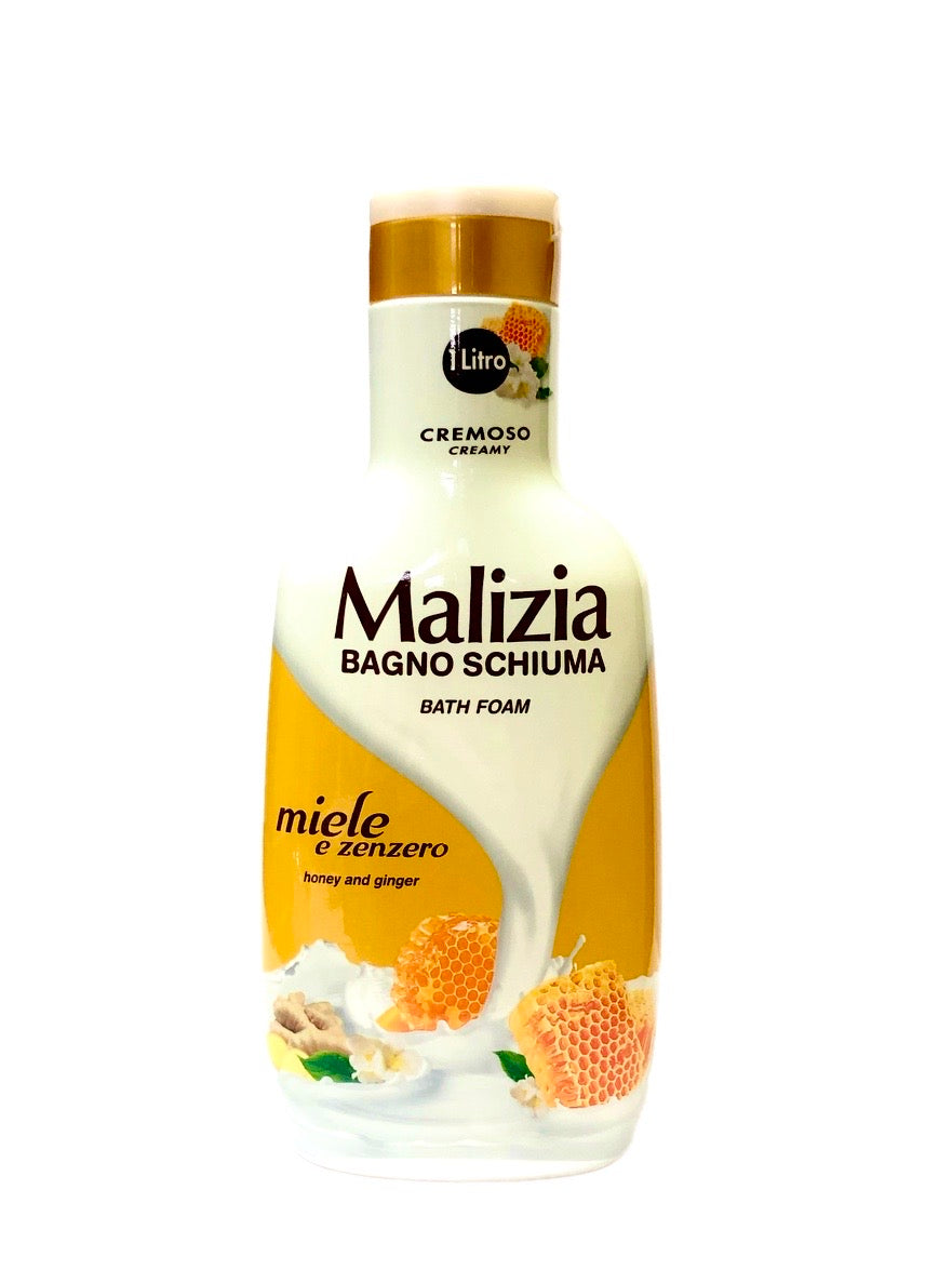 MALIZIA BAGNO SCHIUMA 1L MIELE E ZENZERO