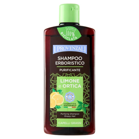 I PROVENZALI SHAMPOO 250ML PURIFICANTE LIMONE E ORTICA CAPELLI GRASSI