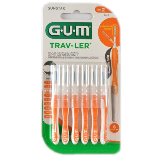 GUM SCOVOLINI TRAV-LER ISO 2 6PZ 1412 0,9MM