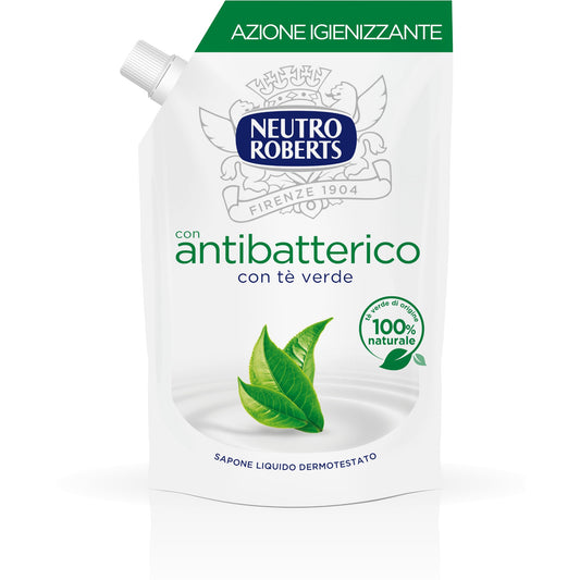 NEUTRO ROBERTS SAPONE LIQUIDO ECORICARICA 400ML CON ANTIBATTERICO